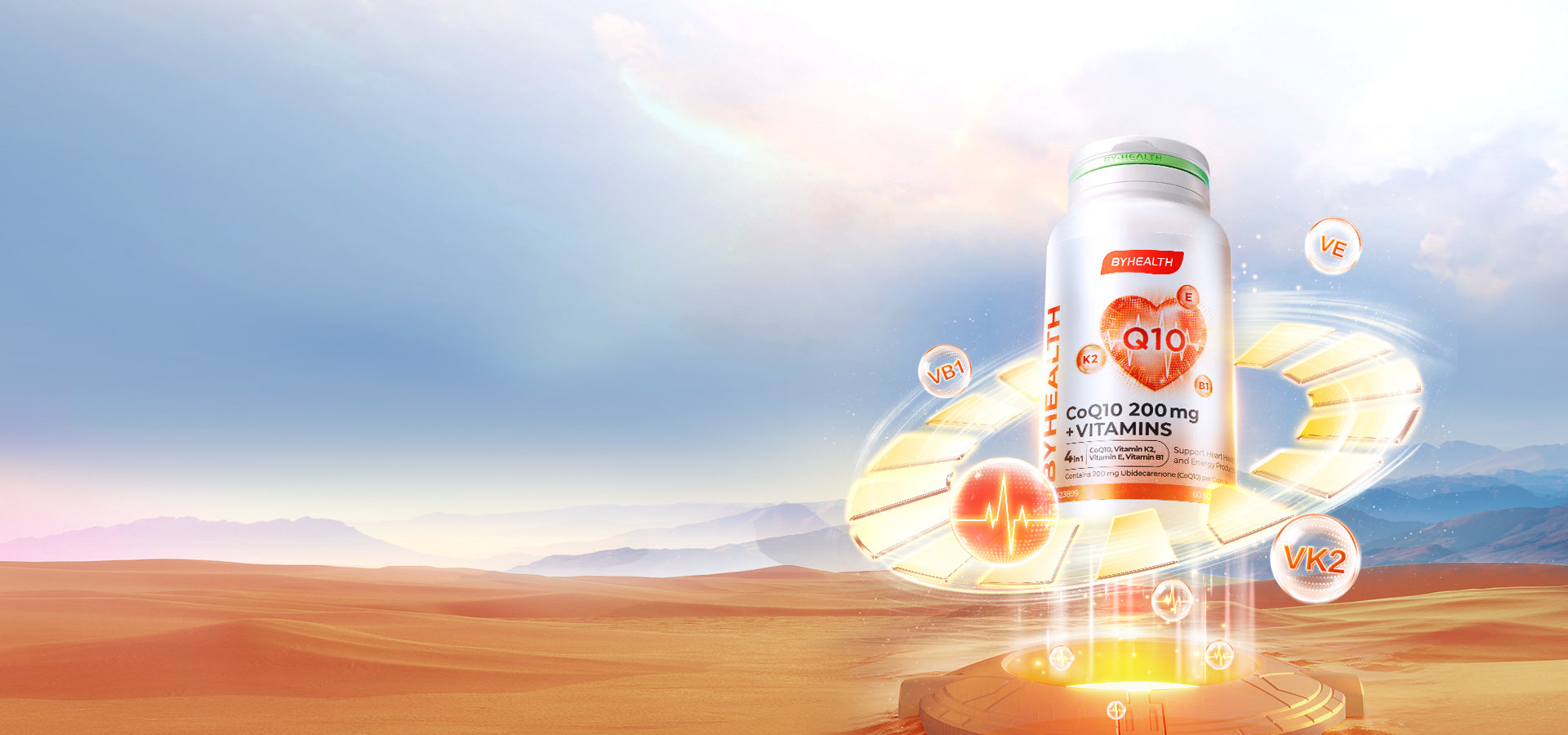 CoQ10 200mg+ VITAMINS